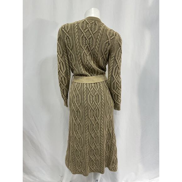 Ser.O.Ya 'Adaline' Tan Cotton Cardigan Size XXS - Picture 3 of 5